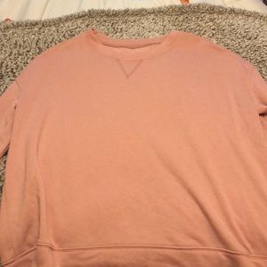 JC penny sweatshirt light pink